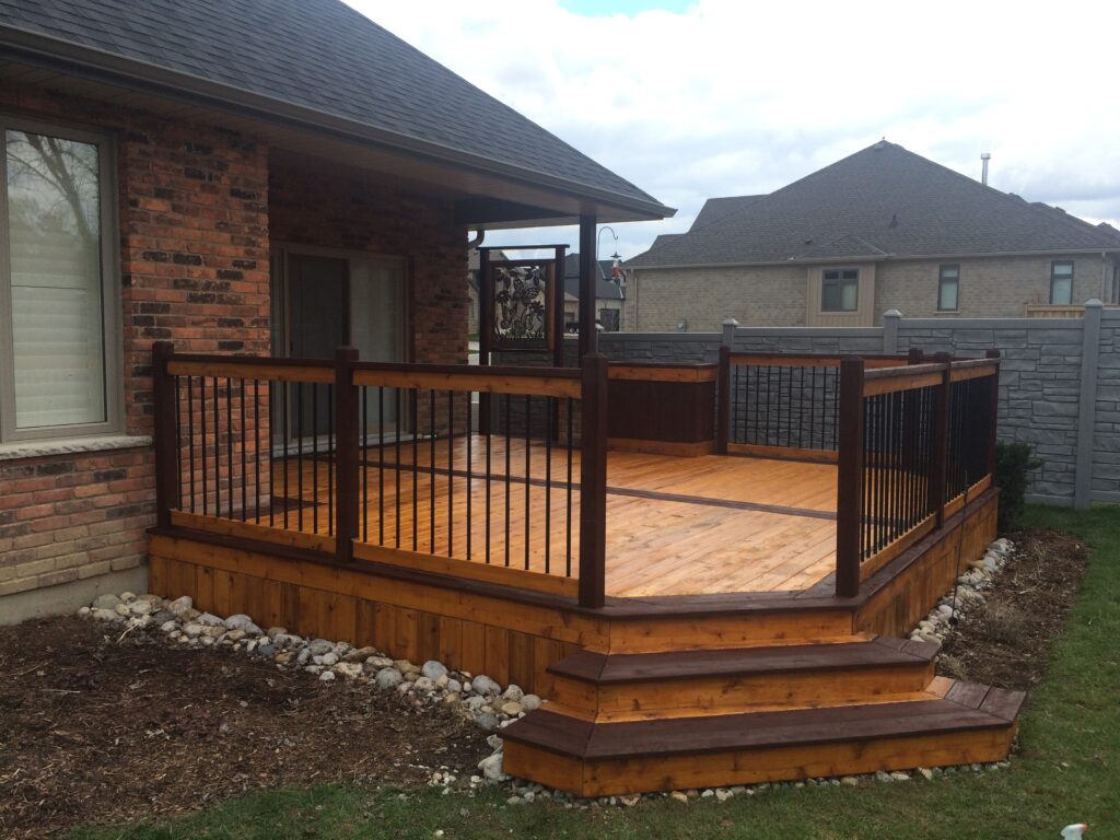 Deck & Fence Staining in London